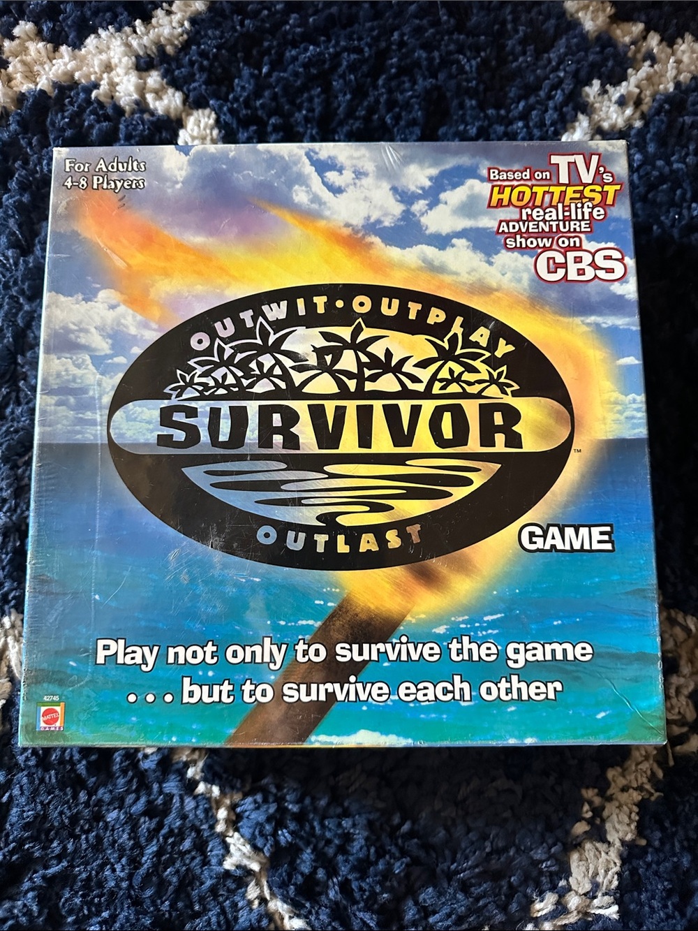 Survivor Board Game (Blue/Black) - TV Show Edition